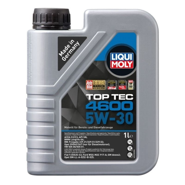 Liqui Moly Top Tec 4600 5W-30 Motorolie 1 Liter
